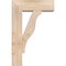 Ekena Millwork Funston Block Smooth Bracket w/ Offset Brace, Douglas Fir, 7 1/2"W x 22"D x 34"H BKT0806X22X34FST05SDF - alternate 4